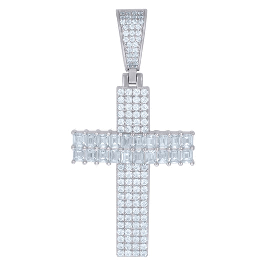 925 Sterling Silver Cz Pendant
