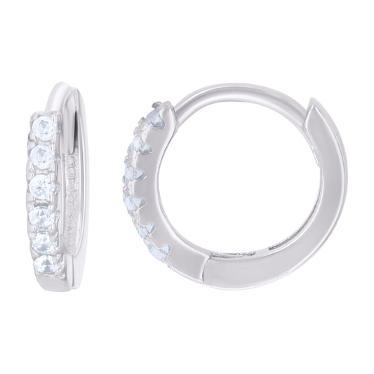 925 Sterling Silver Cz Earrings