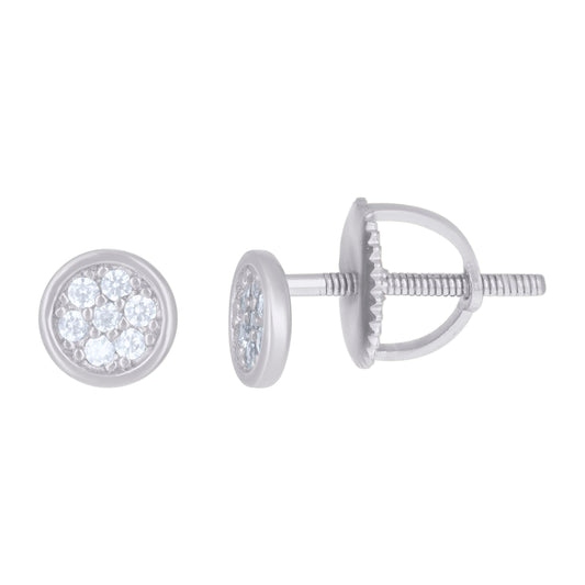 925 Sterling Silver Cz Earrings