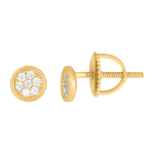 925 Sterling Silver Cz Earrings