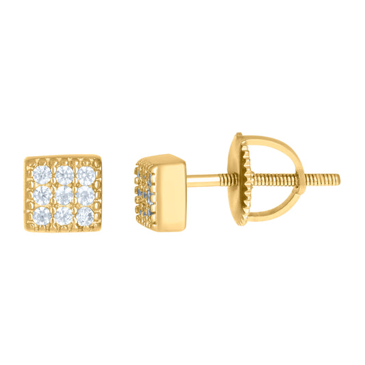 925 Sterling Silver Cz Earrings