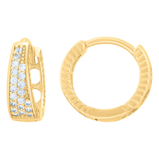 925 Sterling Silver Cz Earrings