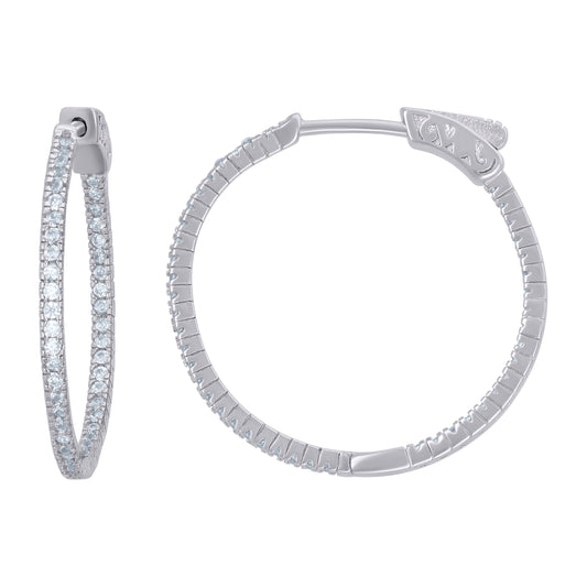 925 Sterling Silver Cz Earrings