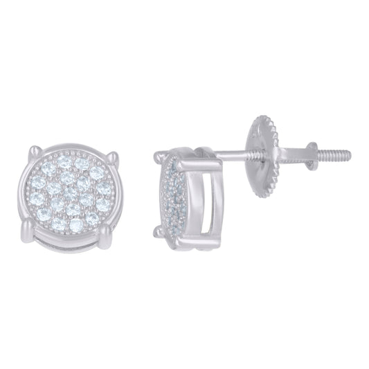 925 Sterling Silver Cz Earrings