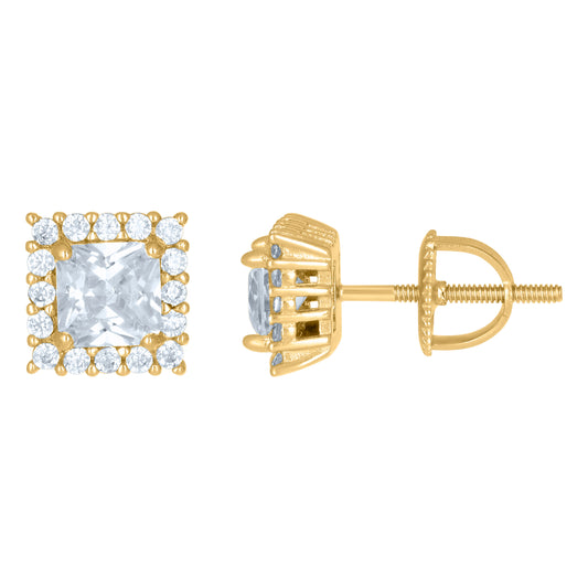 925 Sterling Silver Cz Earrings