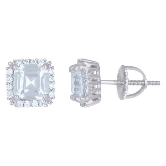 925 Sterling Silver Cz Earrings