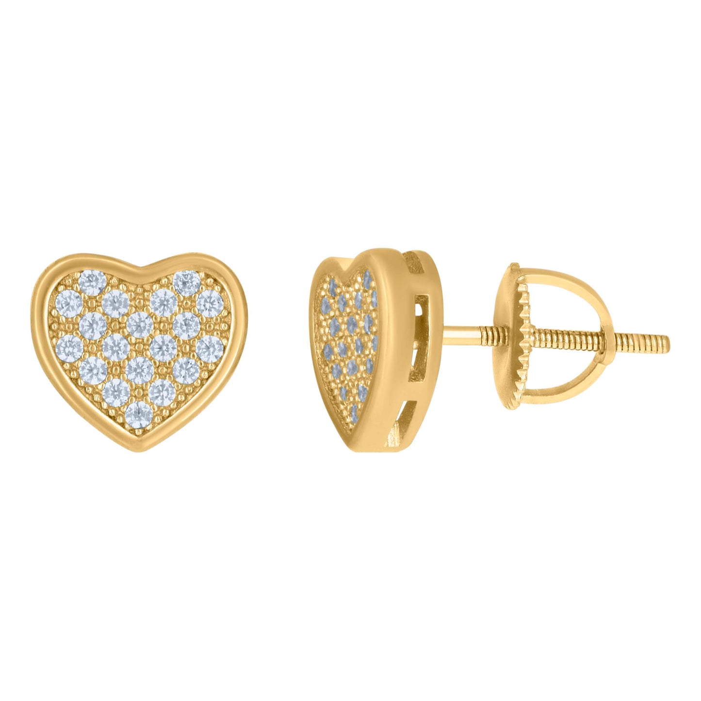 925 Sterling Silver Cz Earrings