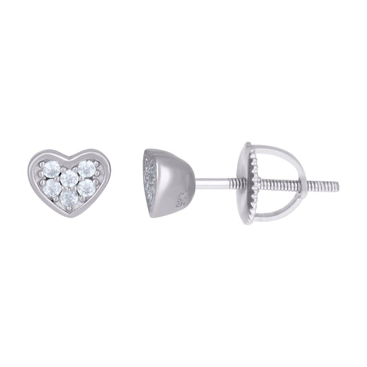 925 Sterling Silver Cz Earrings
