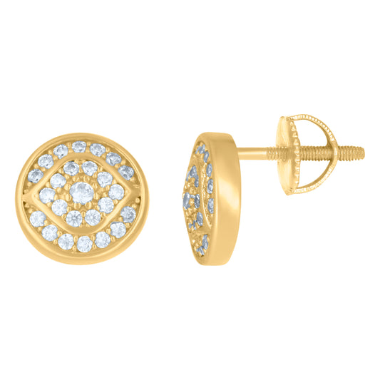 925 Sterling Silver Cz Earrings