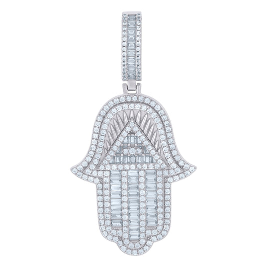 925 Sterling Silver Cz Pendant