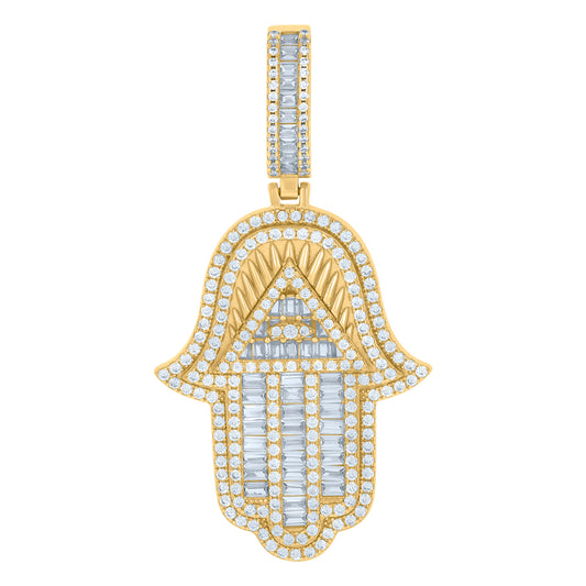 925 Sterling Silver Cz Pendant