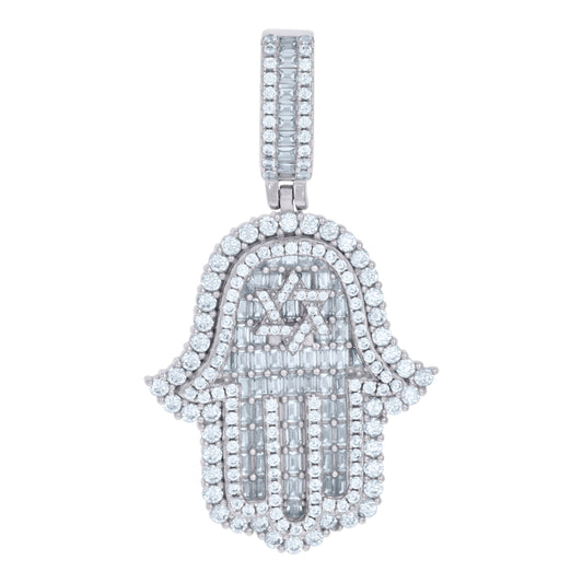 925 Sterling Silver Cz Pendant