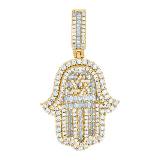 925 Sterling Silver Cz Pendant