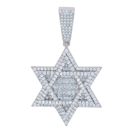 925 Sterling Silver Cz Pendant