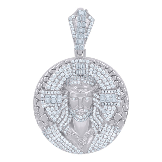 925 Sterling Silver Cz Pendant