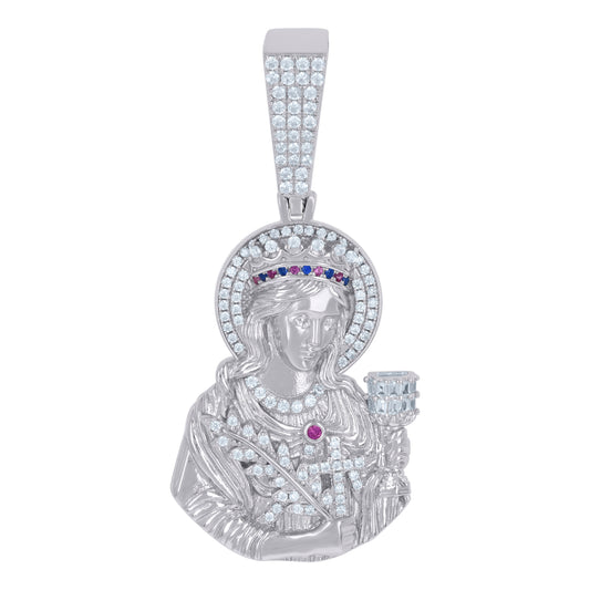 925 Sterling Silver Cz Pendant