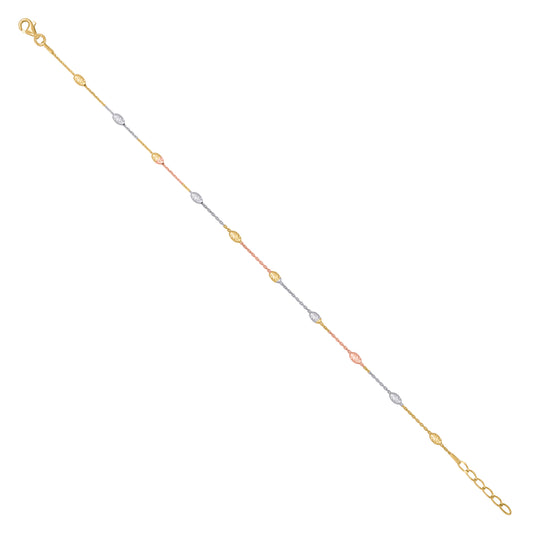 925 Sterling Silver 003 Station Oval Jianzhy Chain