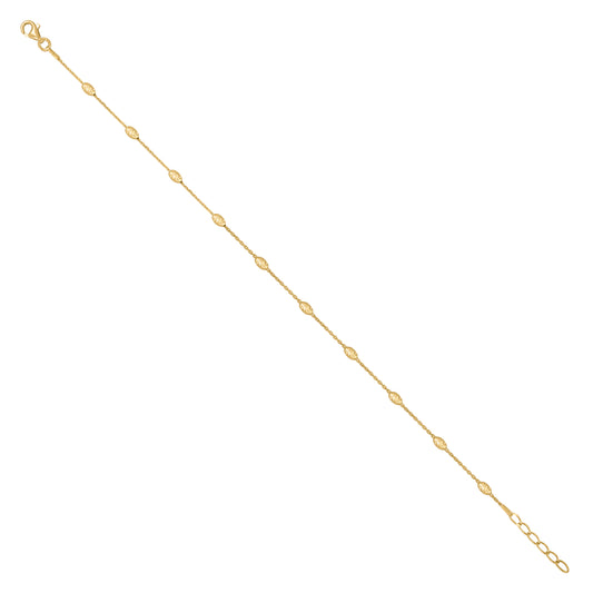 925 Sterling Silver 003 Station Oval Jianzhy Chain
