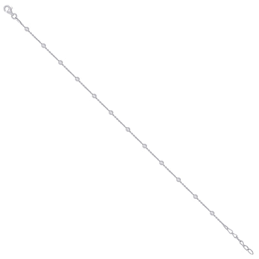 925 Sterling Silver 003 Station Round Jianzhy Chai