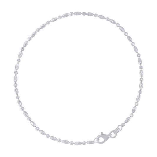 925 Silver 2mm Typhoon Rhodium Plated