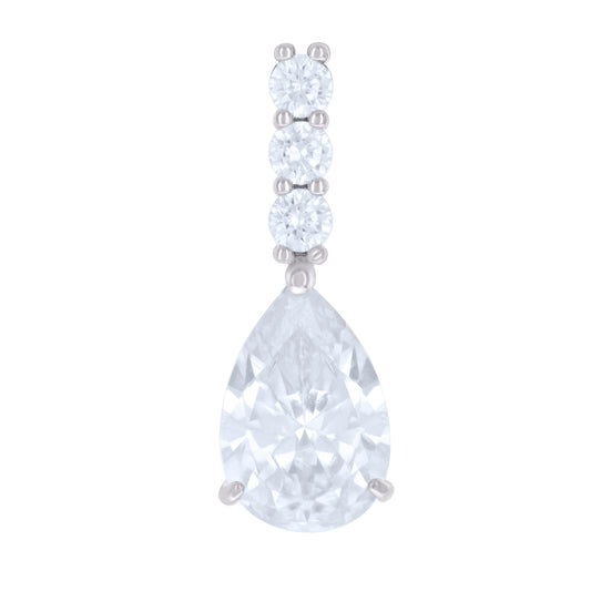 925 Sterling Silver Cz Pendant