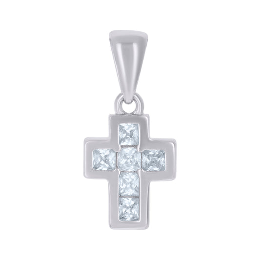 925 Sterling Silver Cz Pendant