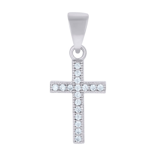 925 Sterling Silver Cz Pendant