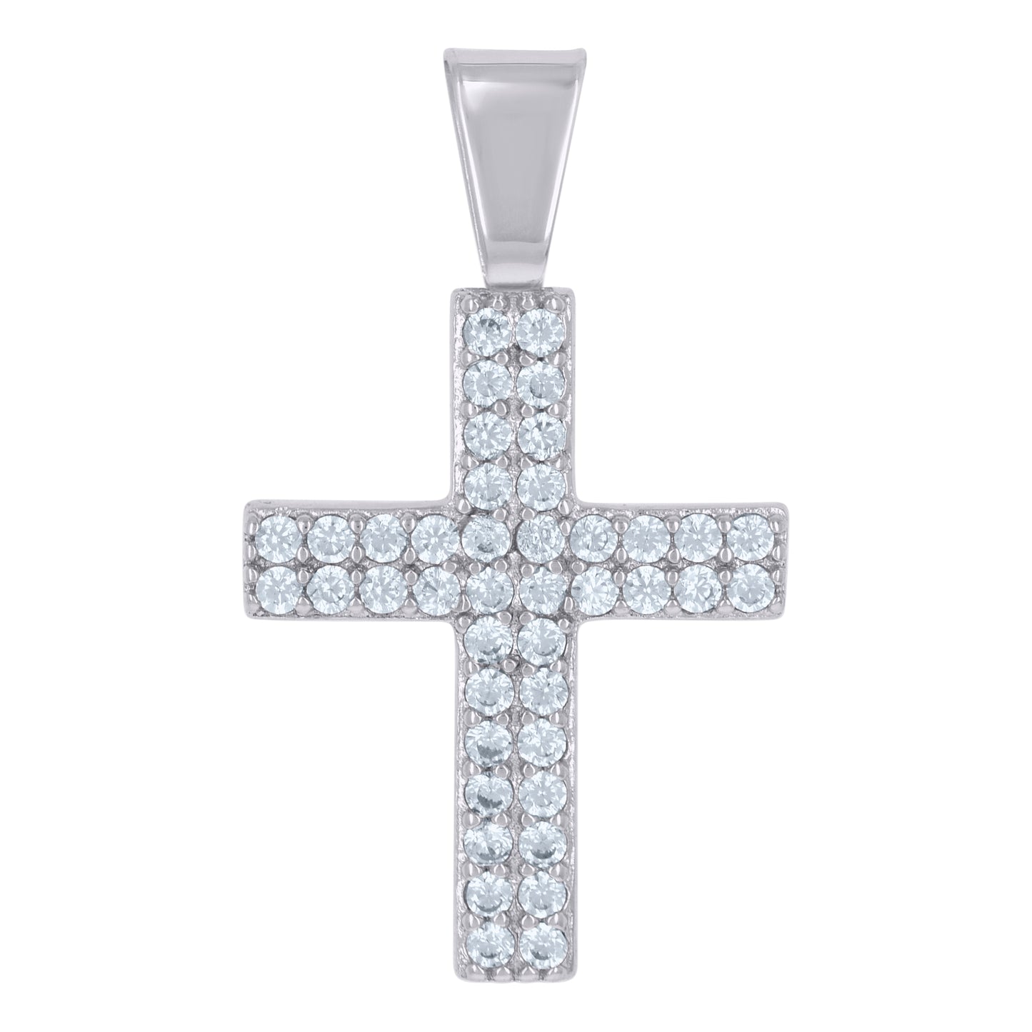 925 Sterling Silver Cz Pendant