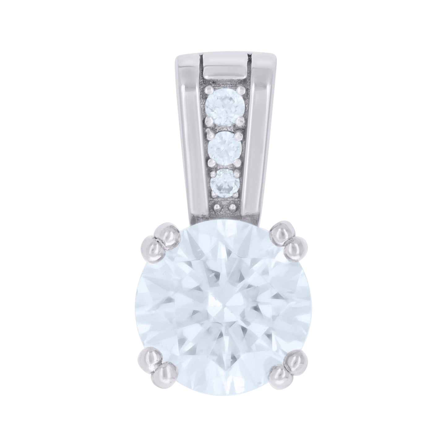 925 Sterling Silver Cz Pendant