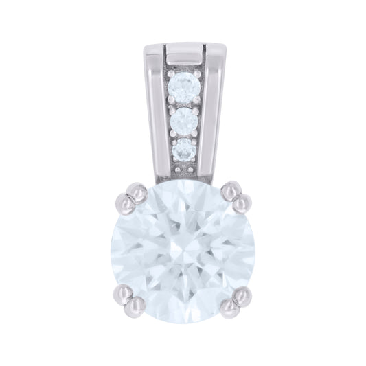 925 Sterling Silver Cz Pendant