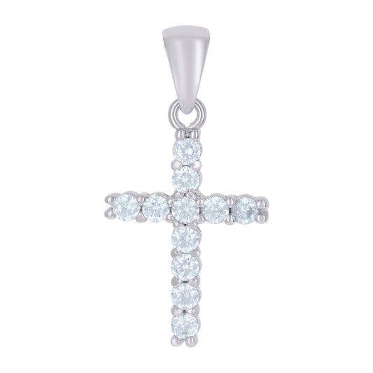 925 Sterling Silver Cz Pendant