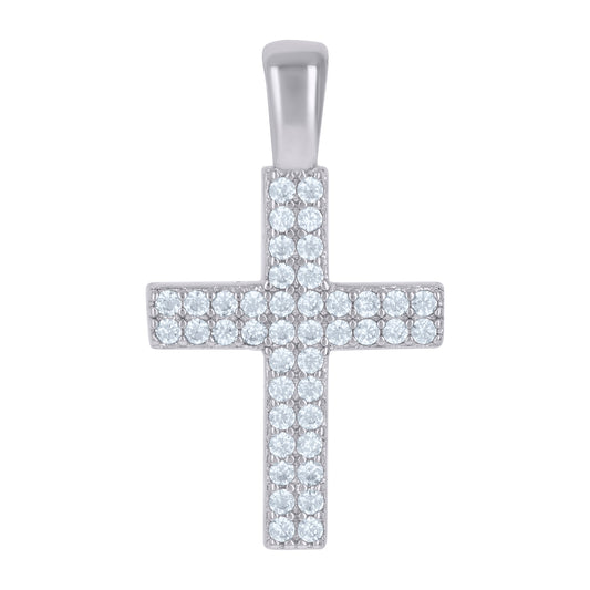 925 Sterling Silver Cz Pendant