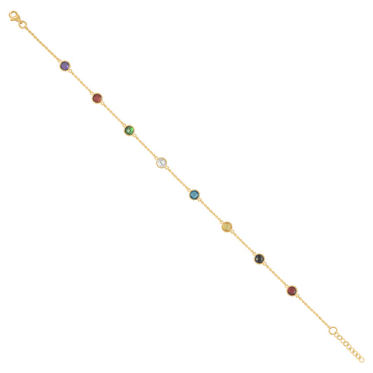 14Kt Gold Anklet 10"