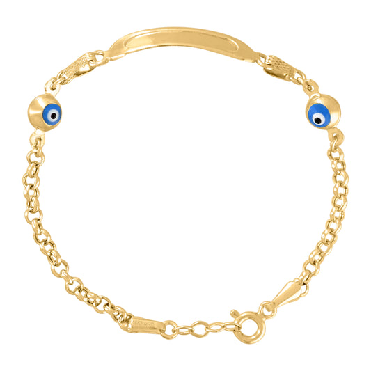 10Kt Gold Bracelet 6"