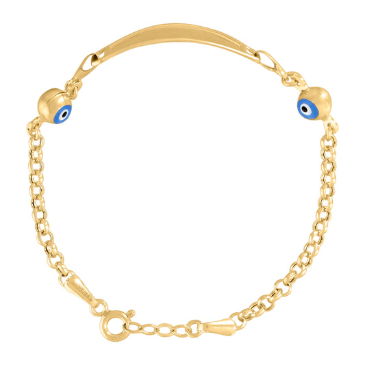 10Kt Gold Bracelet 6"