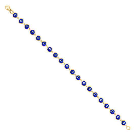 10Kt Gold Bracelet 5mm-7"