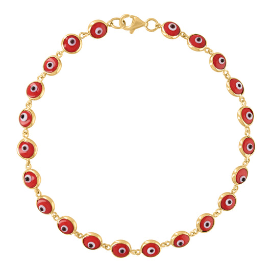 10Kt Gold Bracelet 5mm-8"