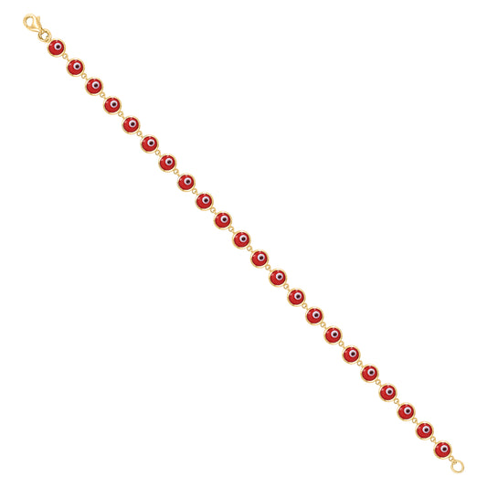 10Kt Gold Bracelet 5mm-8"