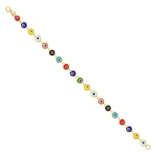 10Kt Gold Bracelet 5mm-8"