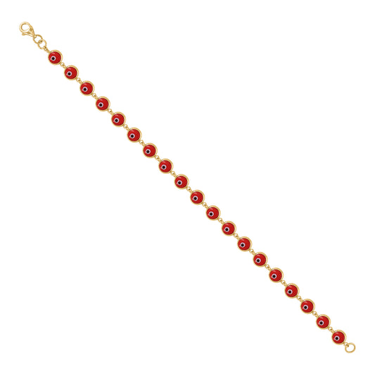 10Kt Gold Bracelet 5mm-7"