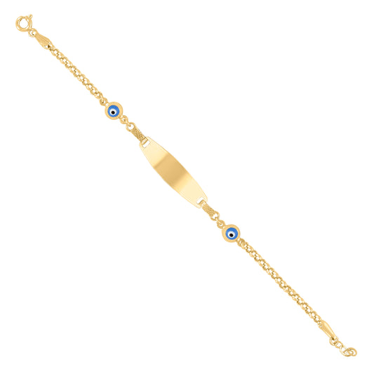 10Kt  Gold Bracelet 6"