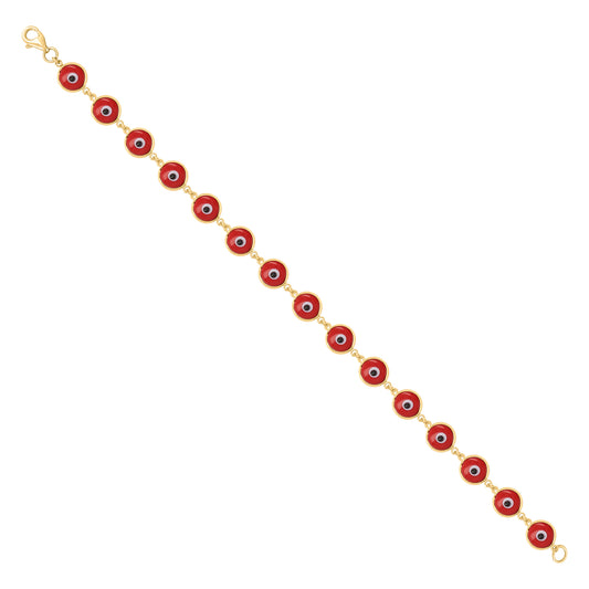 10Kt Gold Bracelet 6mm-7"