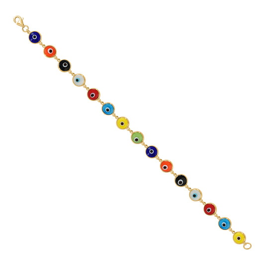 10Kt Gold Bracelet 6mm-7"