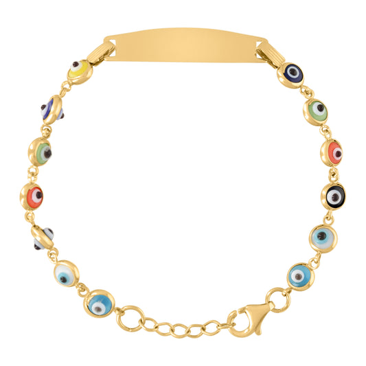 10Kt Gold Bracelet 4mm-6"