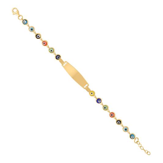 10Kt Gold Bracelet 4mm-6"