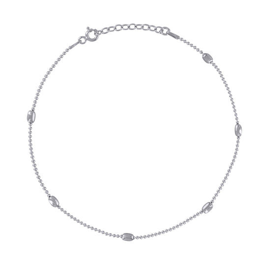 925 Sterling Silver 120 Fancy Chain Rhodium Plated