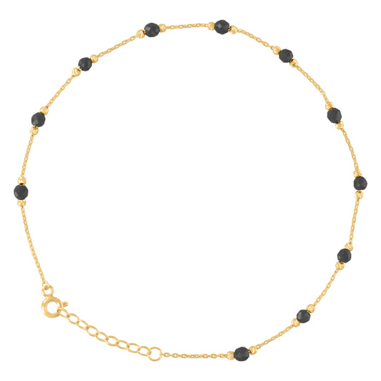 14Kt Gold Anklet 10"