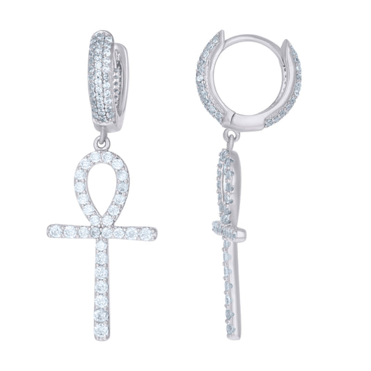 925 Sterling Silver Cz Earrings