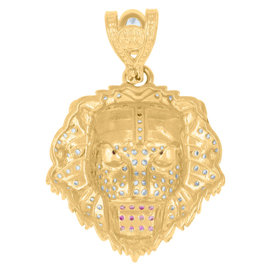 10Kt Gold Cz Pendant