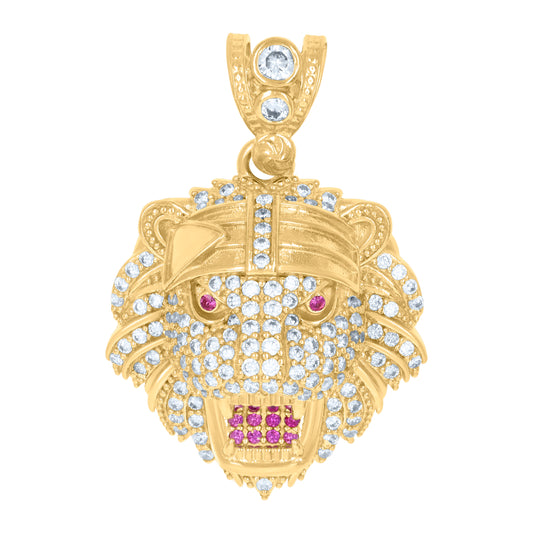 10Kt Gold Cz Pendant